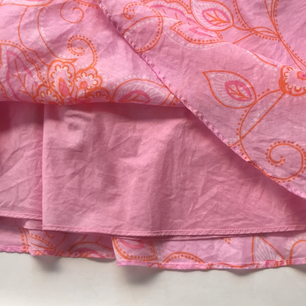 Vintage Y2k Barbie Pink Print Romantic Midi Skirt Rare 90‘s Pastel Ballet Large - Picture 8 of 16